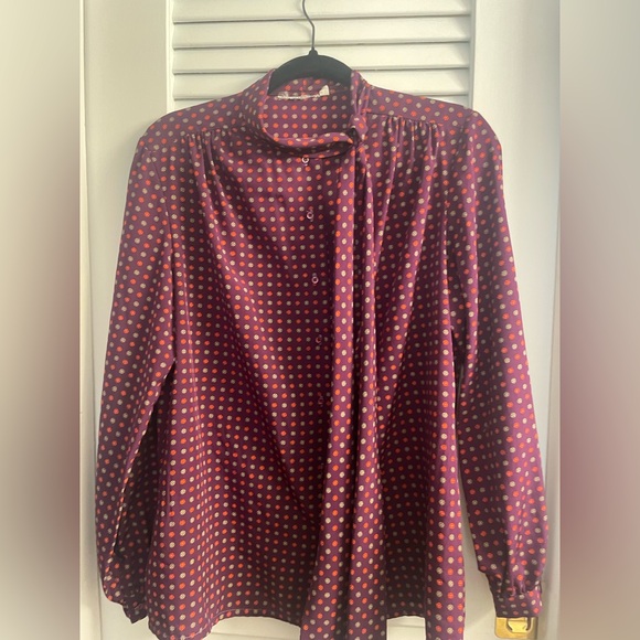 Lovely Vintage 1970’s Blouse Size 14 (Aprox modern day 8/10).Excellent Condition - Picture 5 of 8